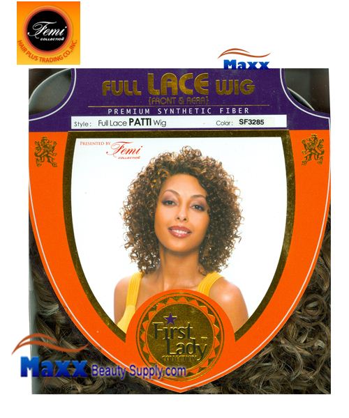 Femi Collection First Lady Full Lace Wig Human Hair Form - PATTI
